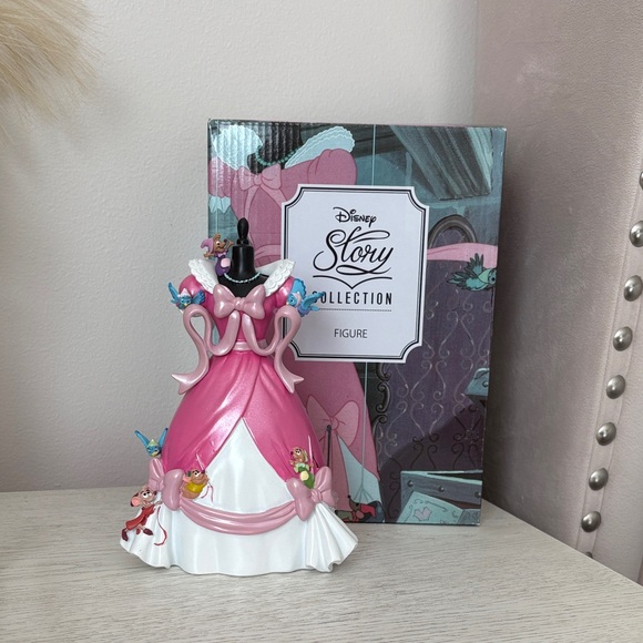 Disney Store Story Collection Cinderella 70th Pink Dress Figure Disney Store Story Collection Cinderella 70th Pink Dress Figure